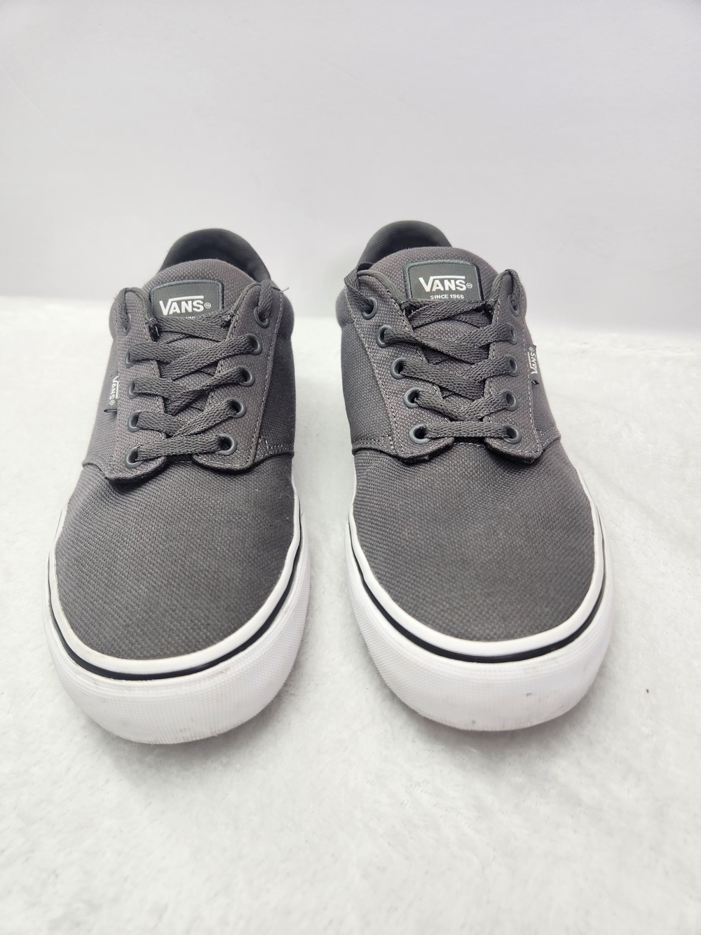 Vans Atwood Canvas Men's Sneakers - Gray - Picture 1 of 11